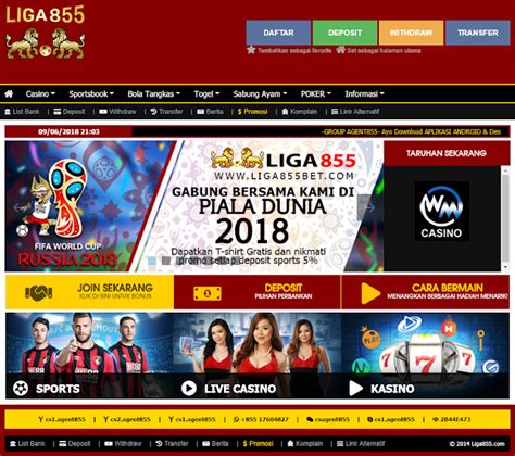 Liga855 Daftar Situs Agen Judi Bola Online Terbaik Hanya Di