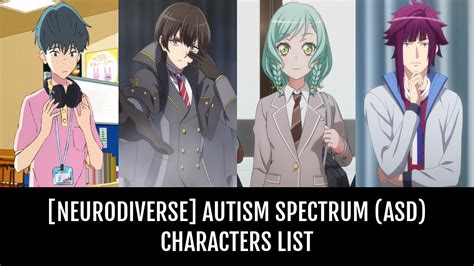 Neurodiverse Autism Spectrum Asd Characters By Ryuubus Anime Planet