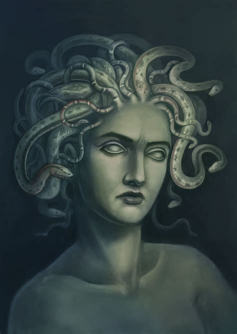 Medusa Gorgon Daria Ovchinnikova On Artstation At Medusa Gorgon Medusa Medusa Tattoo