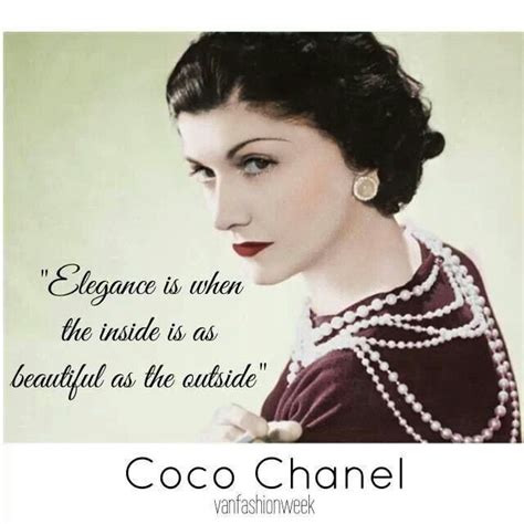 Coco Chanel People I Admire Inlife Coco Chanel Quotes Chanel