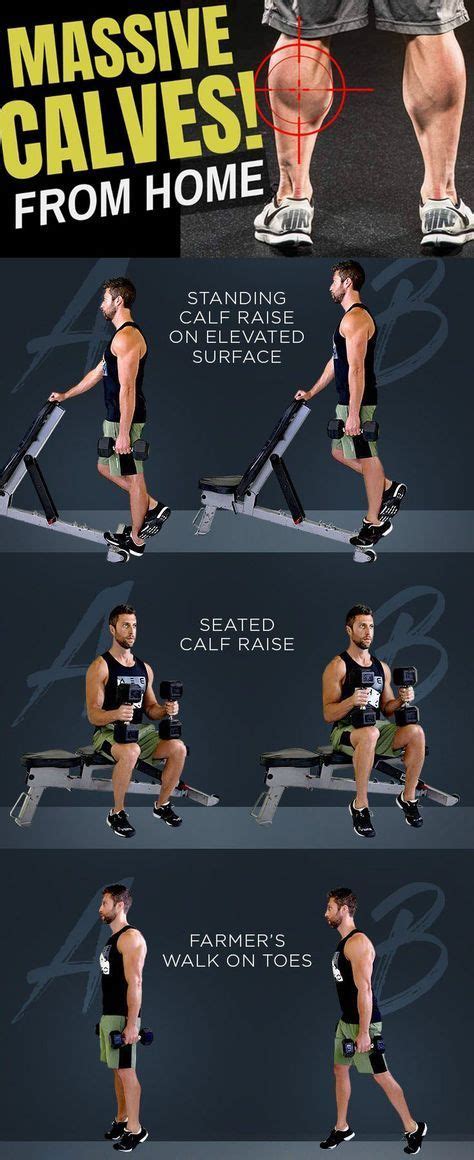 Combine This Calves Workout With The Ultimate Bulking Stack For Getting Massive Calves Calf