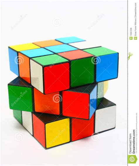 Le Cube De Rubik Photo éditorial Image Du Simple Cerveau 15667236