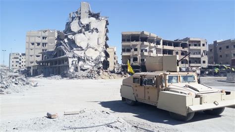 Rebuilding Hell Square In Syrias Raqqa
