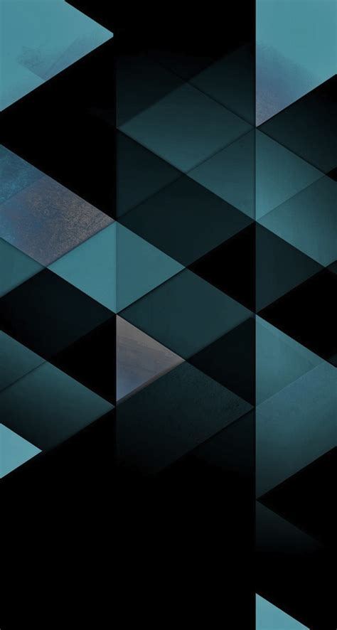 Download Triangles 744 X 1392 Parallax Wallpapers