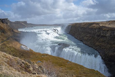 Gullfoss Waterfall In Iceland Hit Iceland