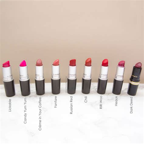 9 Must Have Mac Lipsticks Whats Haute™