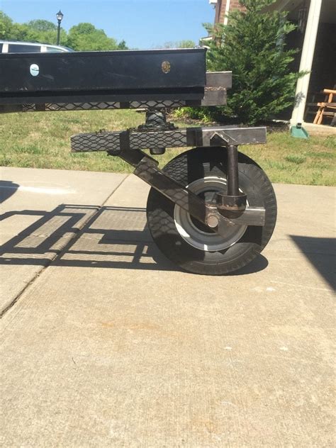 Help With Singleswivel Wheel Trailer Trailer Wheel Oscillates Out Of