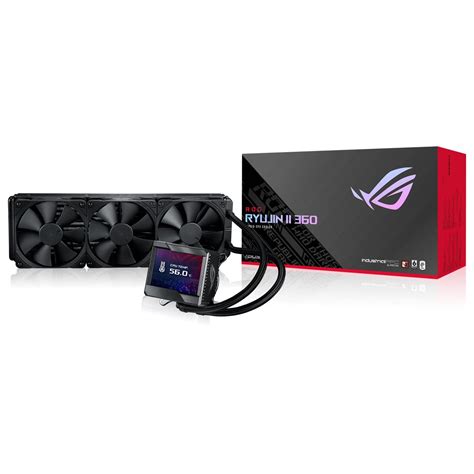Asus Rog Ryujin Ii 360 All In One Liquid Cpu Cooler With 35 Lcd