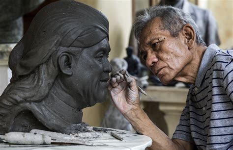 Indonesian Legendary Sculptor Tries To Survive Amid The Pandemic The