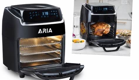 Aria 10-Quart 3-Tray Digital Air Fryer | Bullseye on the Bargain