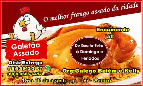 Catão de Visita. | Grill churrasqueira, Frango assado, Melhor frango