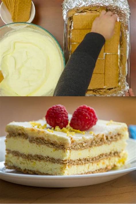 Sunny No Bake Lemon Icebox Cake Mamamia Recipes
