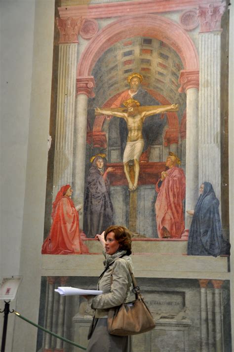 massaccio s beroemde fresco in de santa maria novella in florence santa maria novella mural
