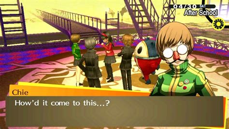 Eventually, the team will meet up at aiya's chinese restaurant, this will progress the story. HD PS Vita Persona 4 Golden - Investigation Team Social Link Fool Rank 2 - YouTube