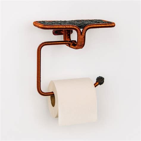 Toilet Roll Holder Wooden Toilet Roll Holder Creative Wall Mounted