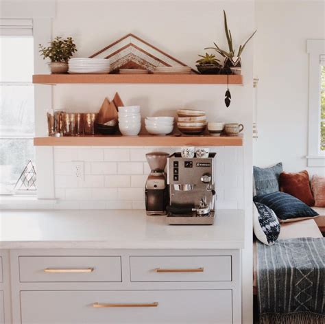Keep your organization afloat with the floating cabinet guaranteed to create more order to your space. Height of Floating Kitchen Shelves - Bigger Than the Three ...