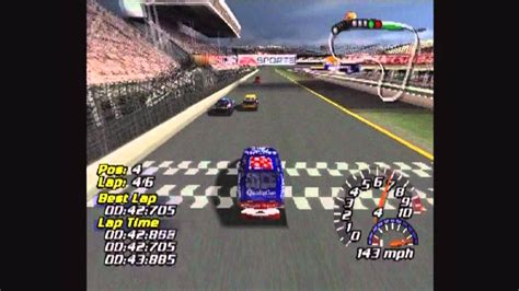 Nascar 2001 Ps1 Race At Dustbowl Youtube