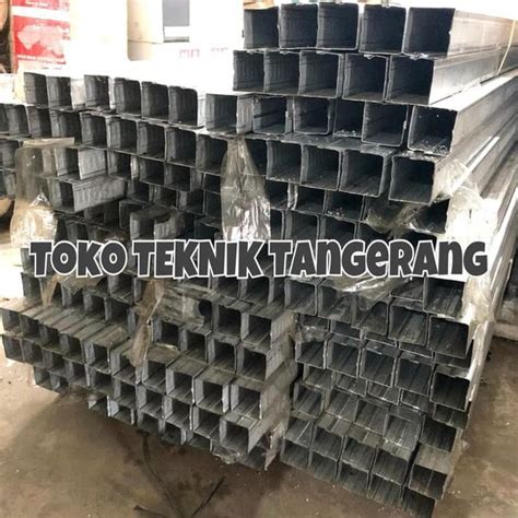 Jual Besi Holo Tebal Mm X Galvalum Hollo Hollow Plafon Di Lapak Tangerang Teknik Bukalapak