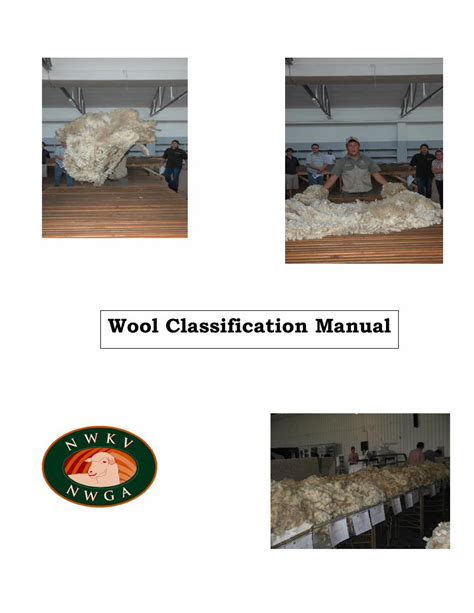 Pdf Wool Classification Manual Nwga · It Is Of Critical Importance
