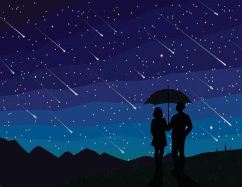 Best Stargazing Couple Illustrations Royalty Free Vector Graphics