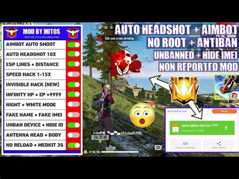 Antenna (fixed) auto headshot (new) giant mode (new) anti bypass no root anti banned white/black body damage++ night mode no tree wall shot (fixed) underground (not work) anti zone (not work) and lua scripts. Free Fire auto headshot hack || Garena free fire auto ...