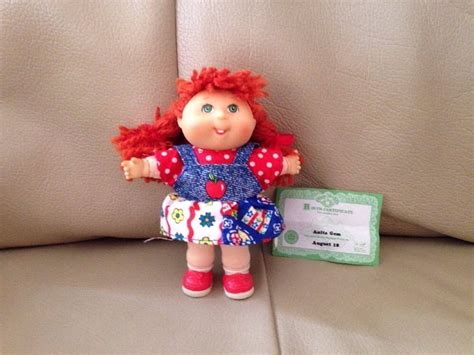 Cabbage Patch Kid 1995 Mattel 4 34 Inches Tall Named Anita Gem Freckle