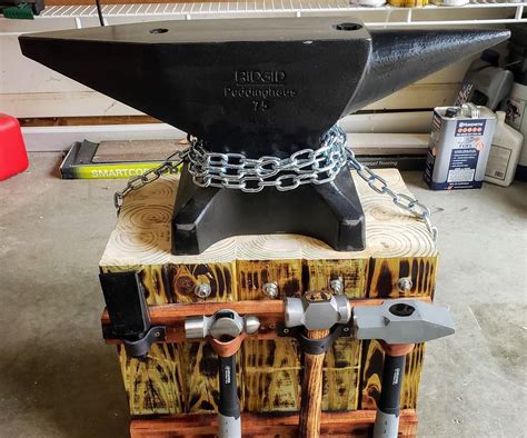 Custom Anvil Stand No Welding Required 5 Steps With Pictures