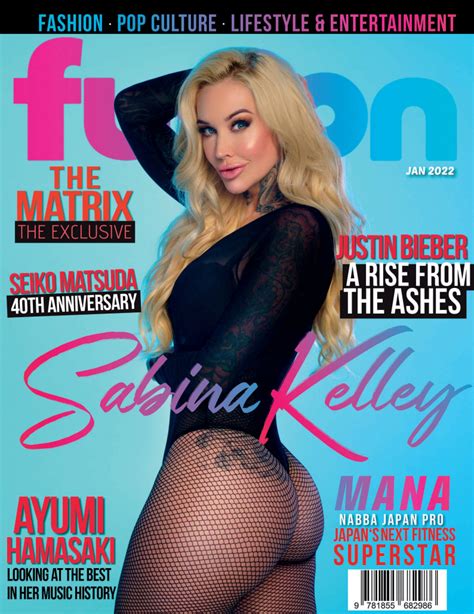 Fusion Magazine Cover Sabina Kelley S Official Website Fashion