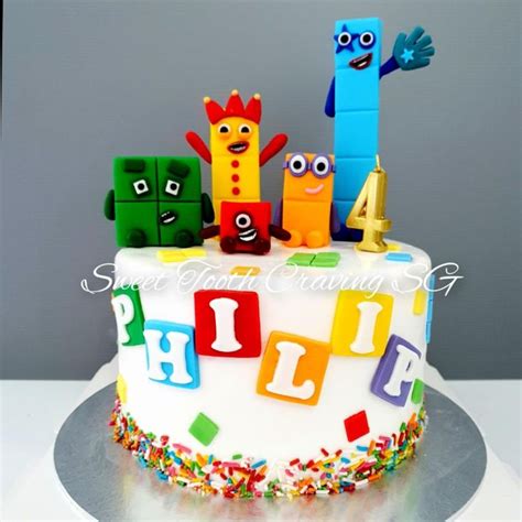 Numberblocks Cake Cake 6th Birthday Cakes Boy Birthday Cake