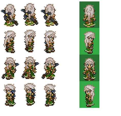 Rpg Maker Sprite Creator Rpg Character Sprite Sheet Generator Keyriskey