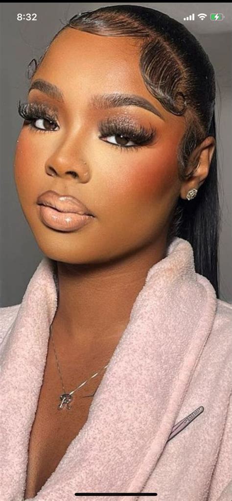 pin by brielle 🌹 ️ on makeup in 2022 brown skin makeup glam makeup look black girl makeup