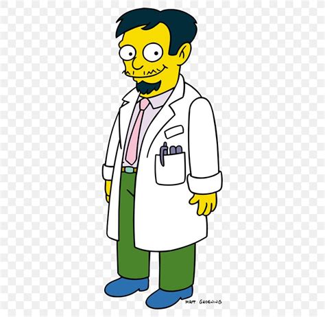 Dr Nick Dr Hibbert Lenny Leonard Homer Simpson Professor Frink Png