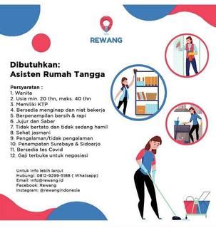 Pada awal berdirinya, mitra10 membuka 10 supermarket di area jabodetabek. Dibutuhkan Asisten Rumah Tangga Surabaya - Indah Pratiwi, 15 Sep 2020 - Loker | AtmaGo, Warga ...