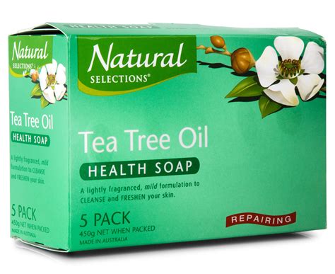 The soap bars produced by jete cosmetics will provide a sense of refreshment and enhance the feeling of comfort each time they are used. 2 x Natural Selections Repairing Tea Tree Oil Health Soap ...