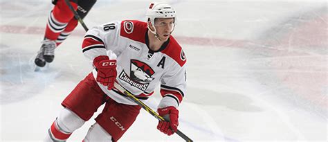 Checkers Sign Reigning Ahl Man Of The Year Kyle Hagel Charlotte
