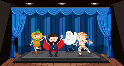 For some women, a wig—going from brunette to blonde or from straight to curly—can really help. Kids doing role play on stage - Download Free Vectors ...