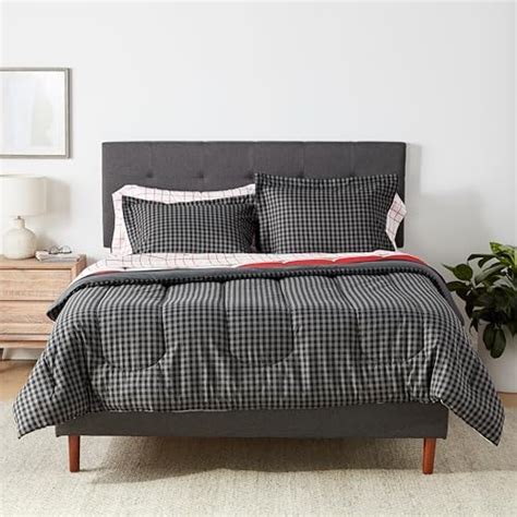 Amazon Basics Ultra Soft Lightweight Microfiber Reversible Comforter Bed In A Bag 7