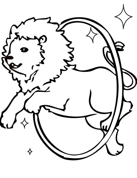 Circus Animal Coloring Sheets Coloring Pages