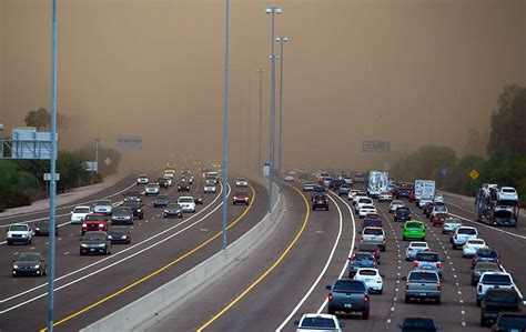 Severe Dust Storm Hits Phoenix