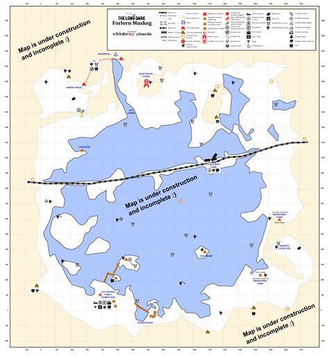 Mystery Lake Map The Long Dark 2019