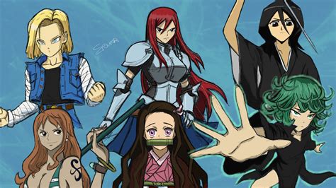 Artstation Anime Female Characters