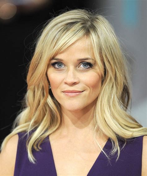 Prettiest Reese Witherspon Hairstyle Reese Witherspoon Hair Hairstyles With Bangs