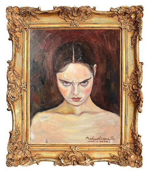 Anger Painting Portrait Woman Original Art Oil By Isolde Etsy