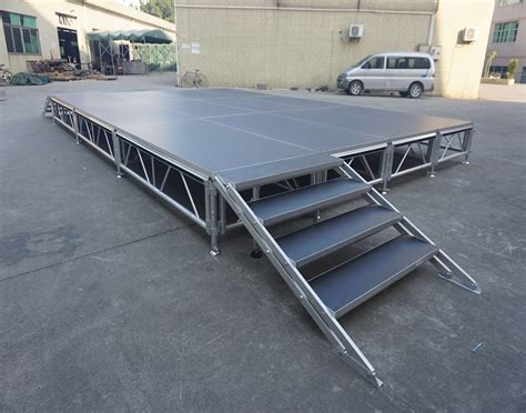 Aluminium Stage Equipment Industrial Non Slip Stage Platform Event