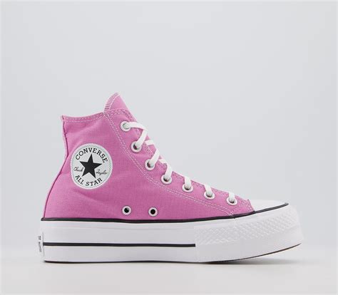 Converse All Star Lift Hi Trainers Magic Flamingo Yesfootwear