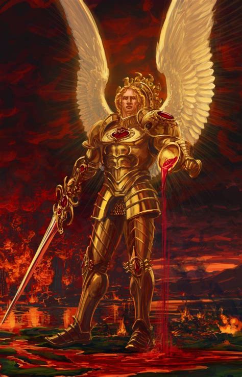 Sanguinius The Angel Primarch Of The Blood Angels Space Marine