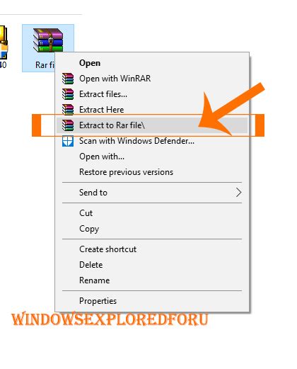 How To Open Rar Files In Windows 10 Tutorial