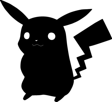 Collection Of Pikachu Png Black And White Pluspng