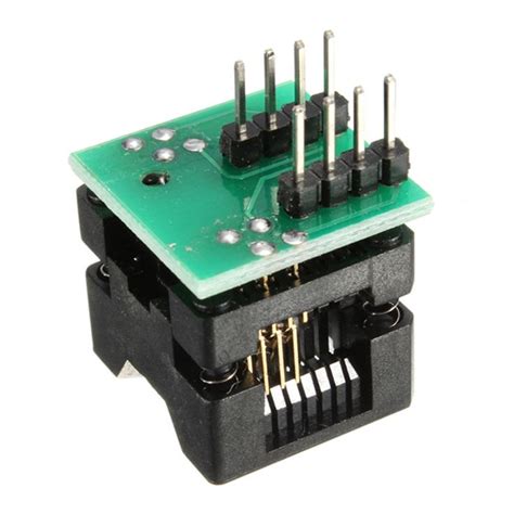 soic 8 sop 8 to dip 8 socket converter module programmer output power adapter with 150mil