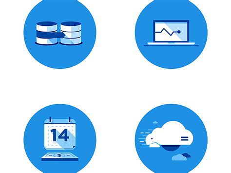 Web Hosting Icons By Jacques Marcotte On Dribbble